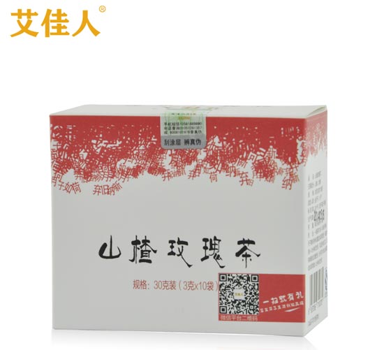 艾佳人山楂玫瑰茶