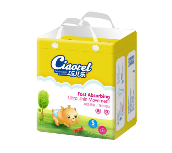 巧兒樂紙尿褲S號72片豎版