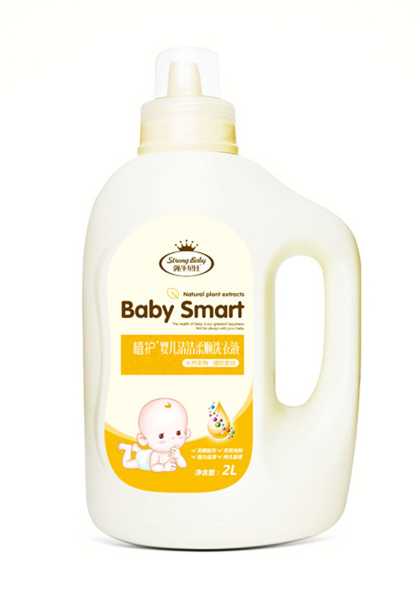 強生貝比yinge清潔柔順洗衣液