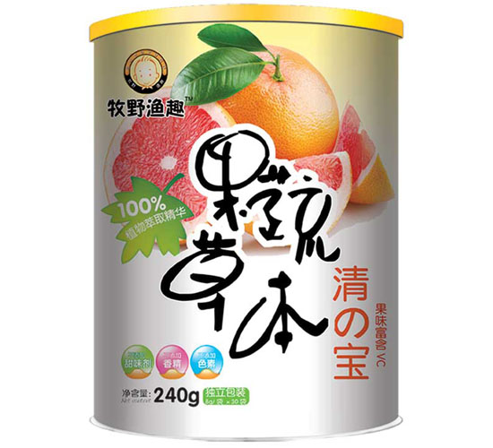 牧野漁趣果蔬草本香橙清清寶聽(tīng)裝