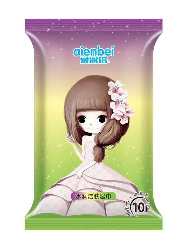 愛(ài)恩倍水潤(rùn)潔膚濕巾