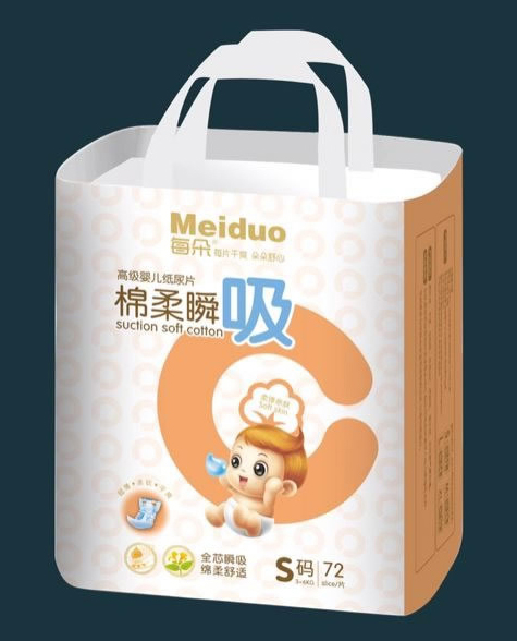 每朵綿柔瞬吸yinge紙尿片S碼72片黃