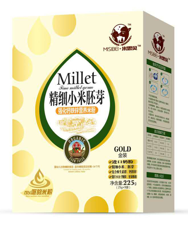 米思貝精細(xì)小米強化鈣鐵鋅(盒)