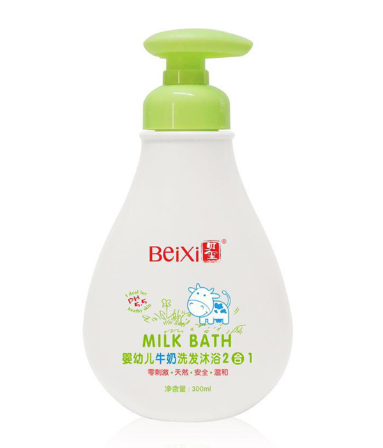 貝璽yingye牛奶洗發(fā)沐浴2合1