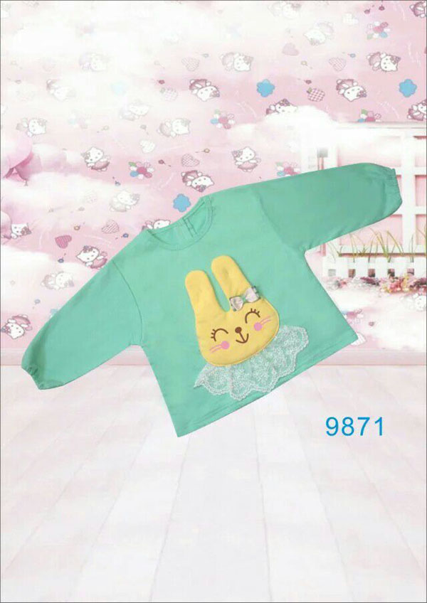 快樂(lè)小天天衛(wèi)衣 綠色