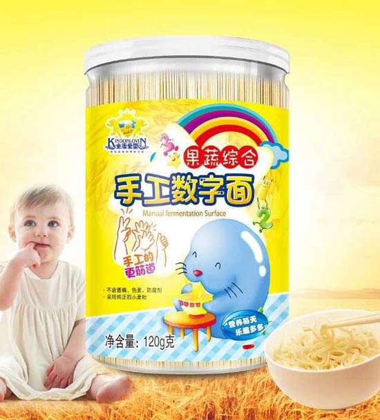 金盾愛(ài)嬰手工數(shù)字面果蔬綜合