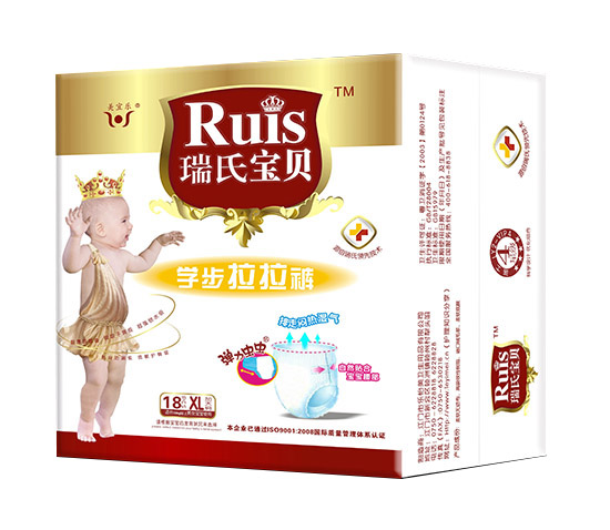 瑞氏寶貝學步拉拉褲XL18片