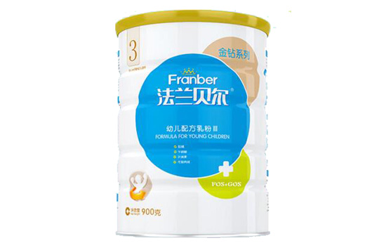法蘭貝爾金鉆yingye配方牛奶粉3段900g