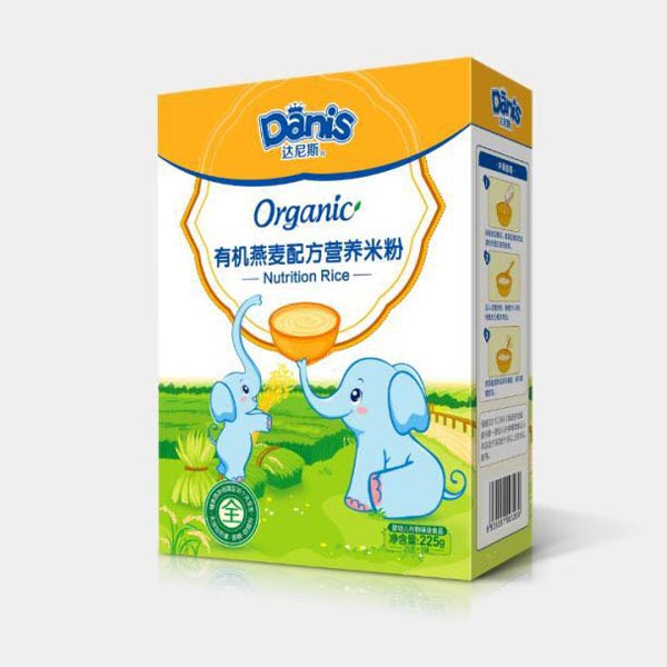 達尼全營養(yǎng)有機燕麥盒裝