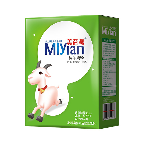 美益源純羊奶粉盒裝