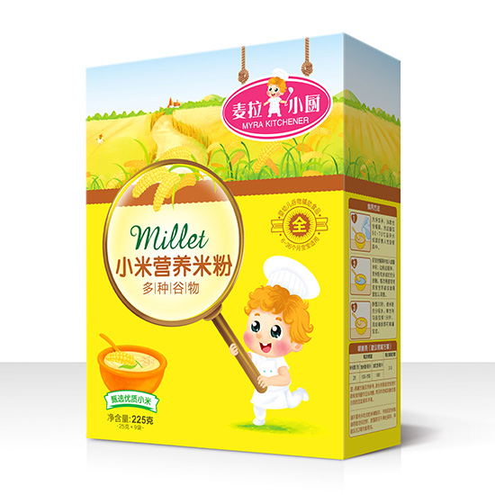 麥拉小廚-小米營養(yǎng)米粉盒裝-多種谷物