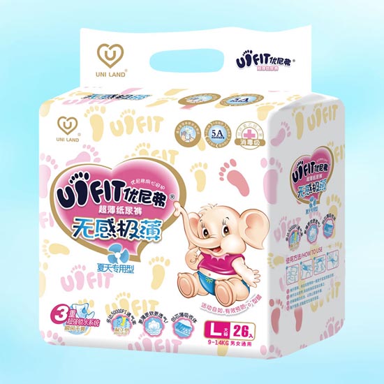 優(yōu)尼弗無(wú)感極薄yinge紙尿褲L碼26入