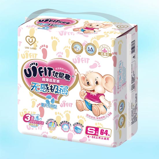 優(yōu)尼弗無感極薄yinge紙尿褲S碼64入
