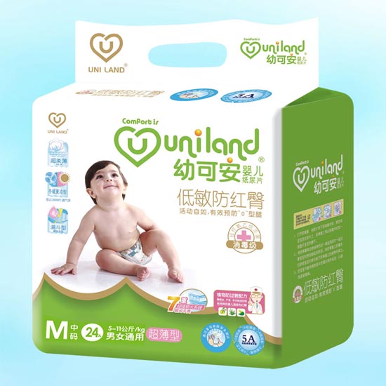 幼可安超薄yinge紙尿片M碼24入