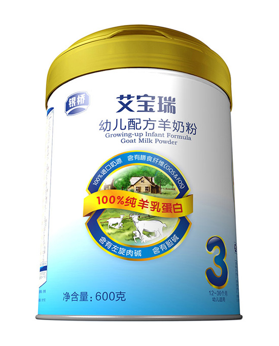 艾寶瑞3段youe配方羊奶粉600克