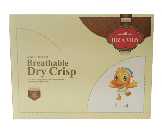 布萊迪透氣干爽yinge紙尿褲L碼54片