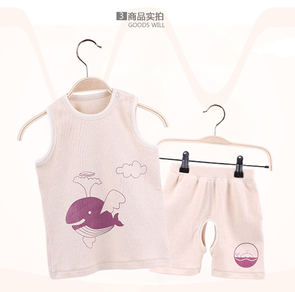 星語伊寶寶背心兒童套裝韓版yingye夏款