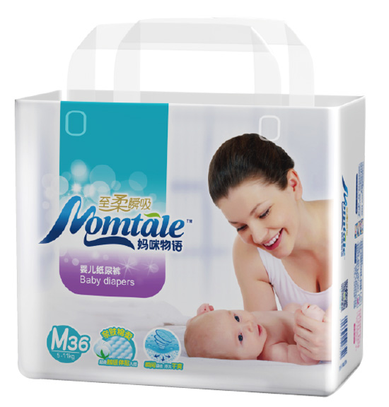 媽咪物語至柔瞬吸紙尿褲M36片