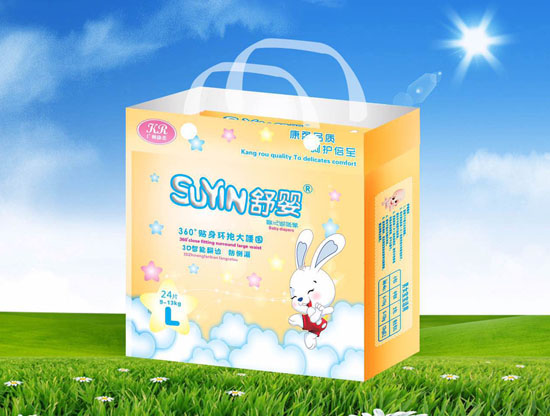 舒嬰360度貼身環(huán)抱大腰圍yinge紙尿褲L碼24片