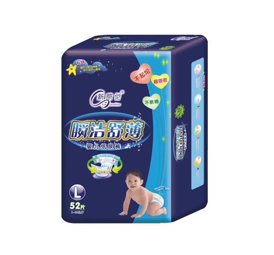 新感覺瞬潔舒薄yinge紙尿褲L碼52片