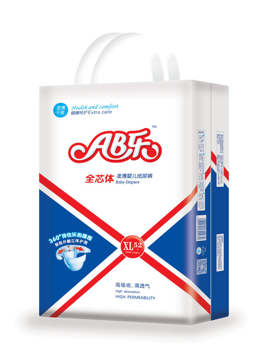 AB樂柔薄yinge紙尿褲XL碼52片