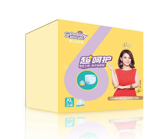 超級寶貝超呵護yinge拉拉褲XL碼20片
