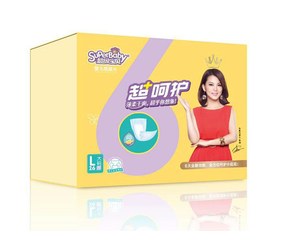 超級寶貝超呵護(hù)yinge紙尿片L碼26片