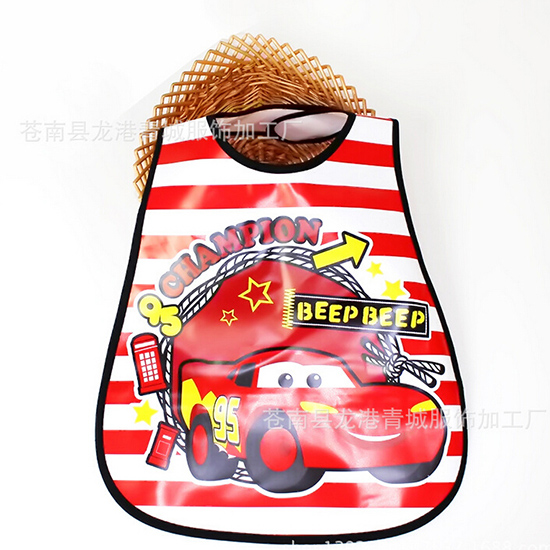 yinge童圍兜立體免洗防水口水巾