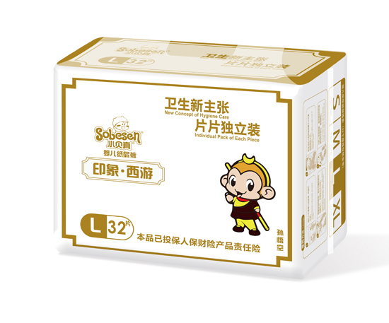 小貝真印象西游yinge紙尿褲L碼32片