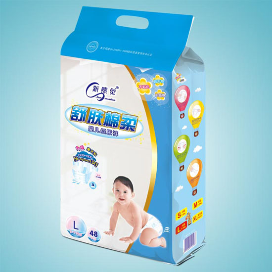 新感覺舒膚棉柔yinge紙尿褲L碼48片