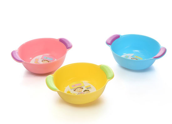 雙耳加厚兒童小臉盆寶寶洗漱盆yinge洗面盆小孩臉盆帶把手