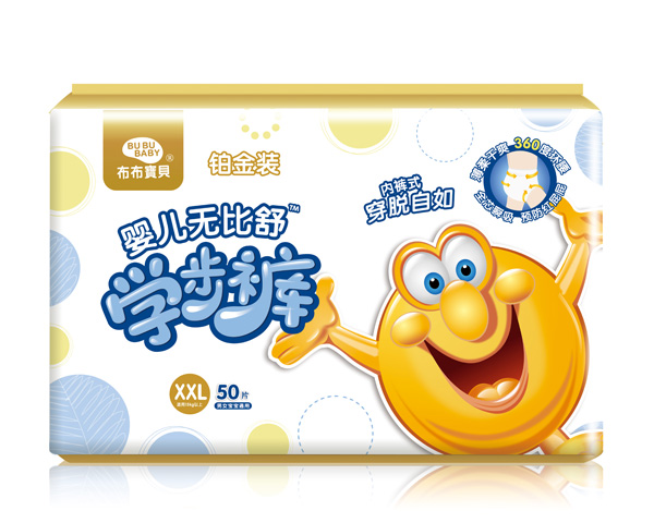 布布寶貝鉑金裝yinge學(xué)步褲XXL橫向