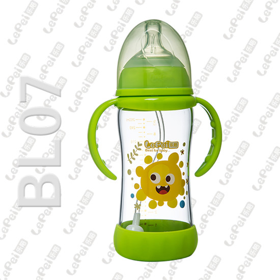 樂陪yingye玻璃奶瓶綠