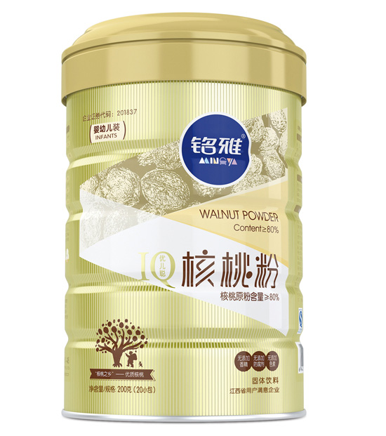 銘雅核桃粉(yingye裝)200克聽裝