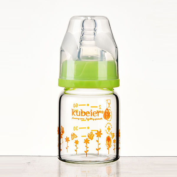 酷貝兒二安標口高硼硅玻璃奶瓶(60ml)