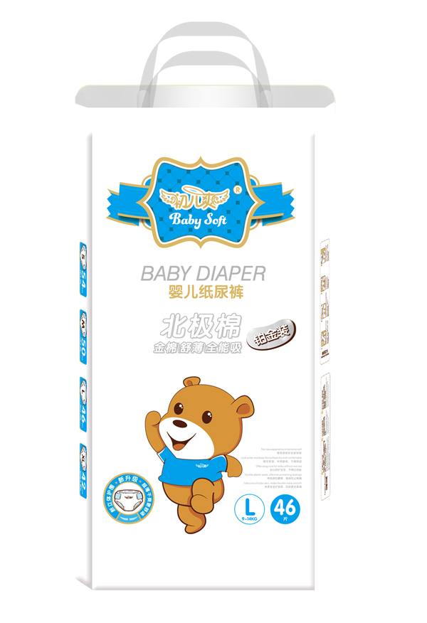 初兒爽北極棉yinge紙尿褲L