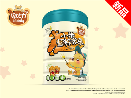 貝比力小米營(yíng)養(yǎng)米乳淮山薏米配方聽裝