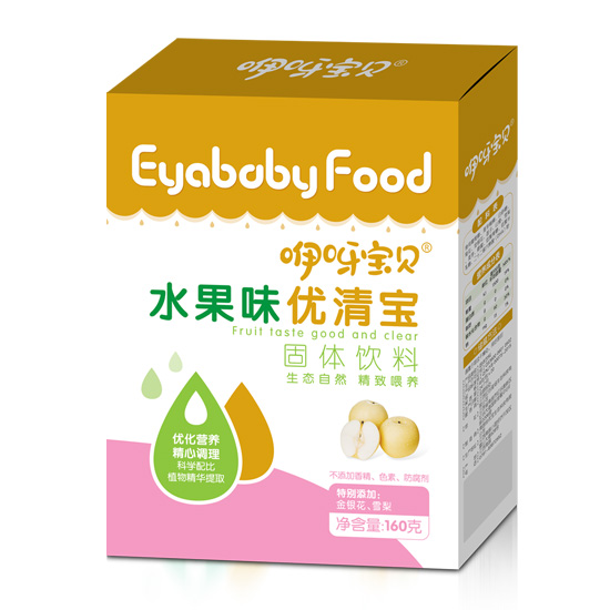 咿呀寶貝水果味優(yōu)清寶-盒裝