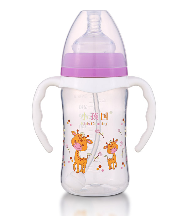  С��������ֱ���ԄӸ�͸PP��ƿ240ML ��ɫ