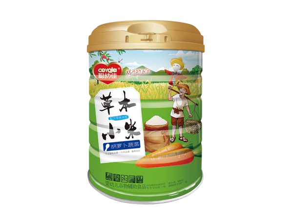 聰幼佳草本小米配方營(yíng)養(yǎng)米粉-胡蘿卜蔬菜.jpg 聰幼佳草本小米配方營(yíng)養(yǎng)米粉-胡蘿卜蔬菜.jpg