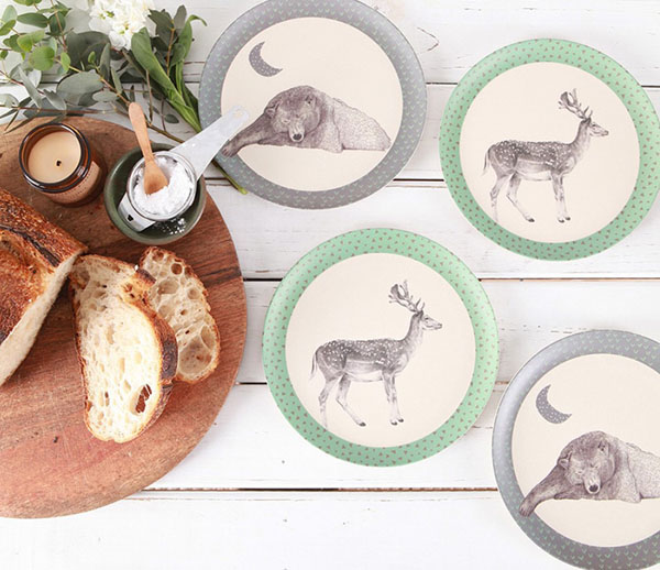 lovemae兒童餐具餐盤4件套-小熊和小鹿.jpg lovemae兒童餐具餐盤4件套-小熊和小鹿.jpg