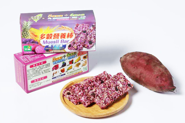 三機(jī)谷諾粒紫薯營(yíng)養(yǎng)棒