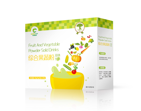 蘋果樹綜合果蔬粉