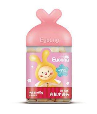 一揚(yáng)有機(jī)小饅頭-草莓口味