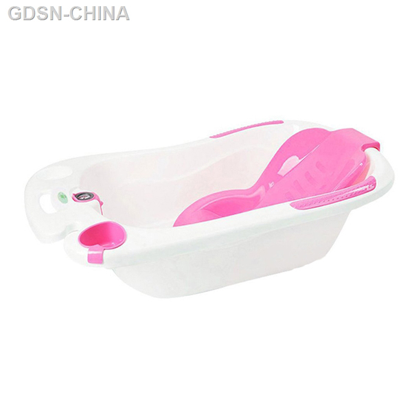 青蛙嘟迪心語(yǔ)測(cè)溫浴盆粉白