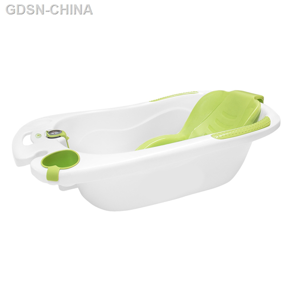 青蛙嘟迪心語(yǔ)測(cè)溫浴盆綠白