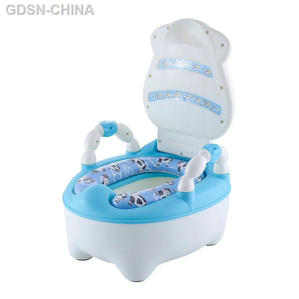 青蛙嘟迪奶牛坐便器藍(lán)色(高配版)