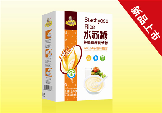 歐貝米拉水蘇糖護(hù)暢營養(yǎng)餐米粉雙歧因子多維配方盒裝