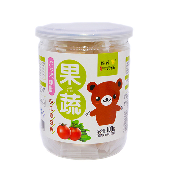 捌月拾伍手工磨牙棒果蔬味罐裝