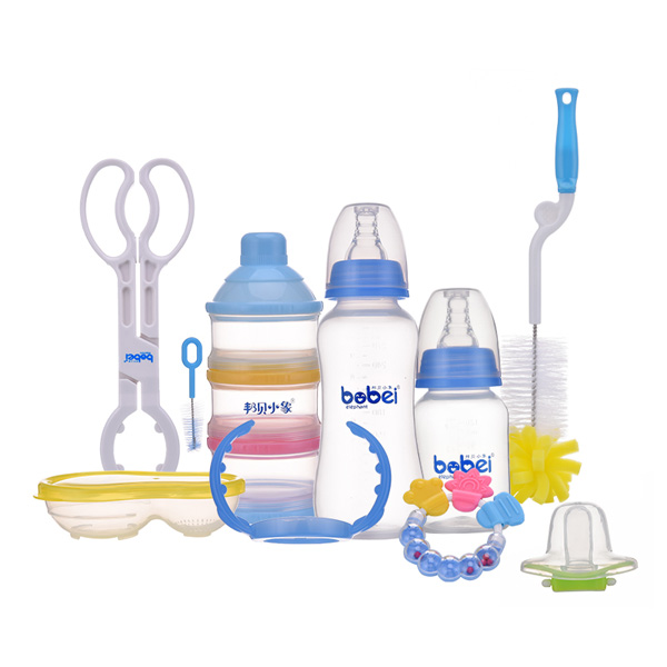 邦貝小象喂哺套裝藍(lán)色系